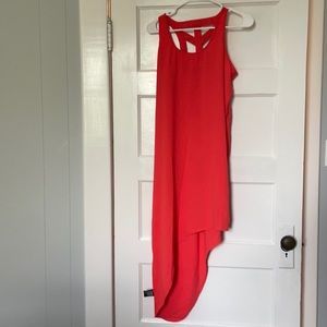 Asymmetric Hem Dress